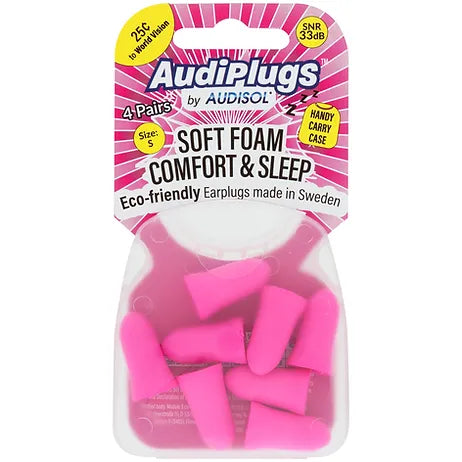AUDIPLUGS Soft Foam Comfort & Sleep