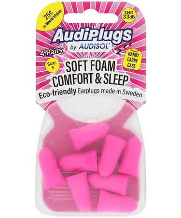 AUDIPLUGS Soft Foam Comfort & Sleep